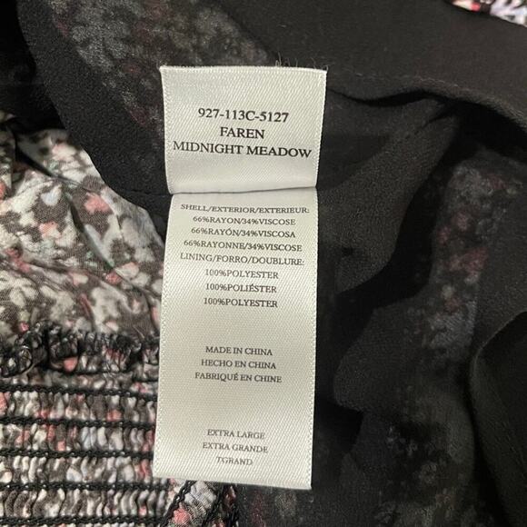 Rails Faren Dress in Midnight Meadow Size XL - Picture 6 of 6